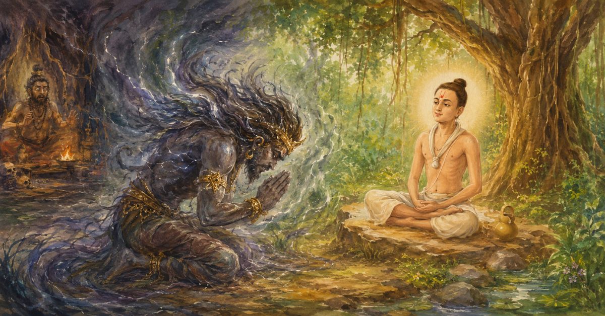 Nilkanth Varni and the Tantric Pibek